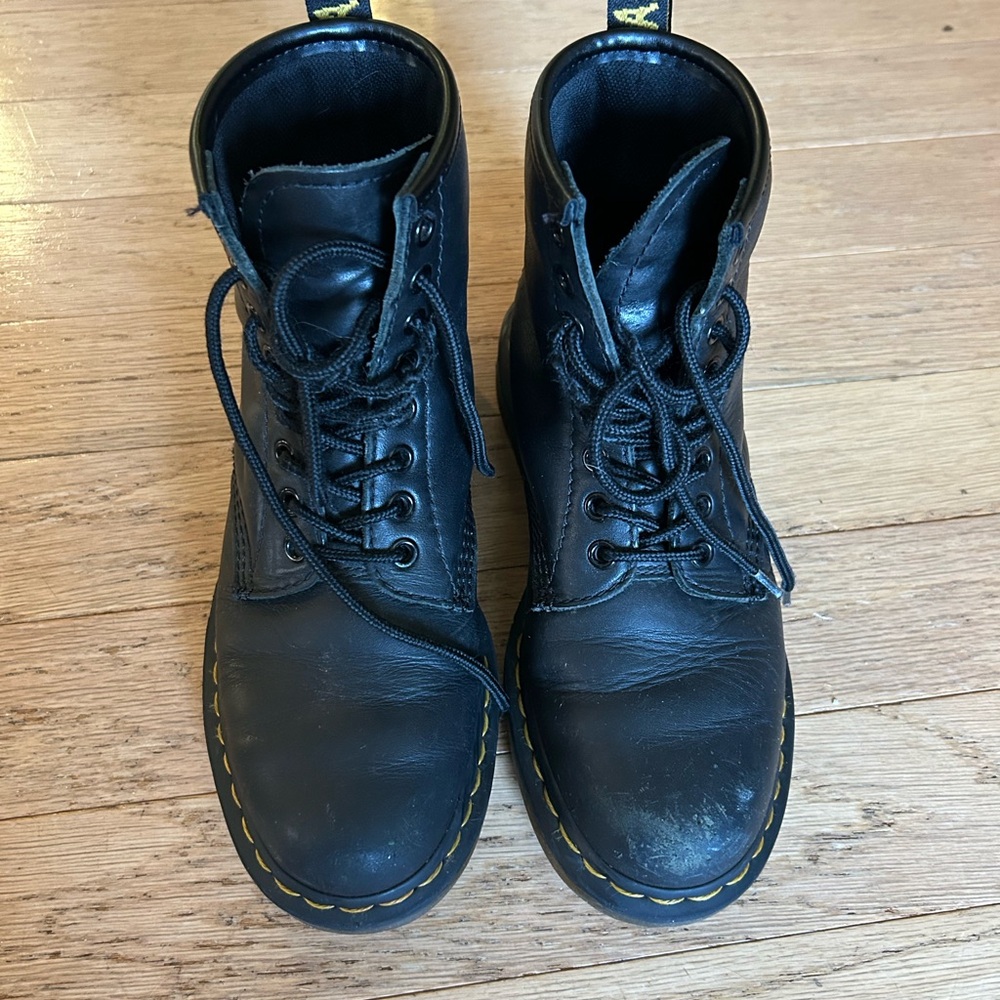 Dr. Martens 1460 Black Leather Combat Boots